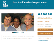 Tablet Screenshot of bankheadandgroipen.com